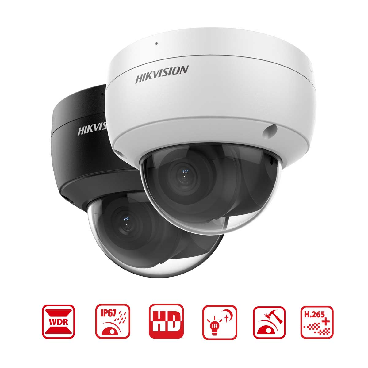 Camera IP Accusense chống báo động giả Hikvision DS-2CD2146G2-ISU (C) 4MP, tích hợp mic, phân biệt người và vật